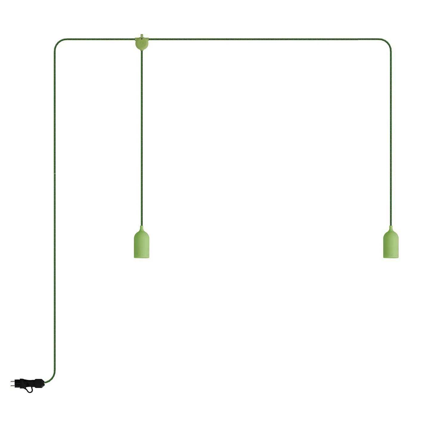 Lámpara de exterior de 2 luces portatil - F-Snake