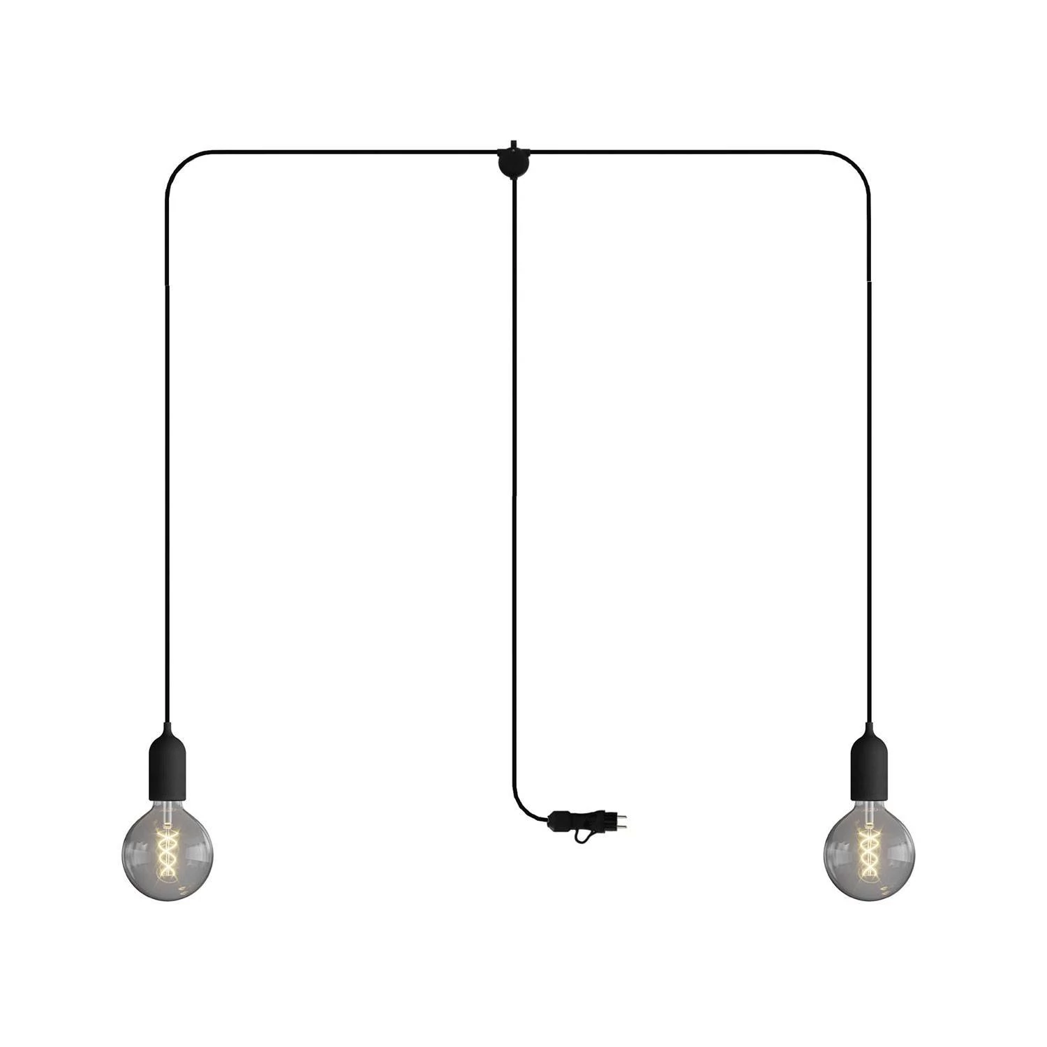 Lámpara de exterior de 2 luces portatil- T-Snake