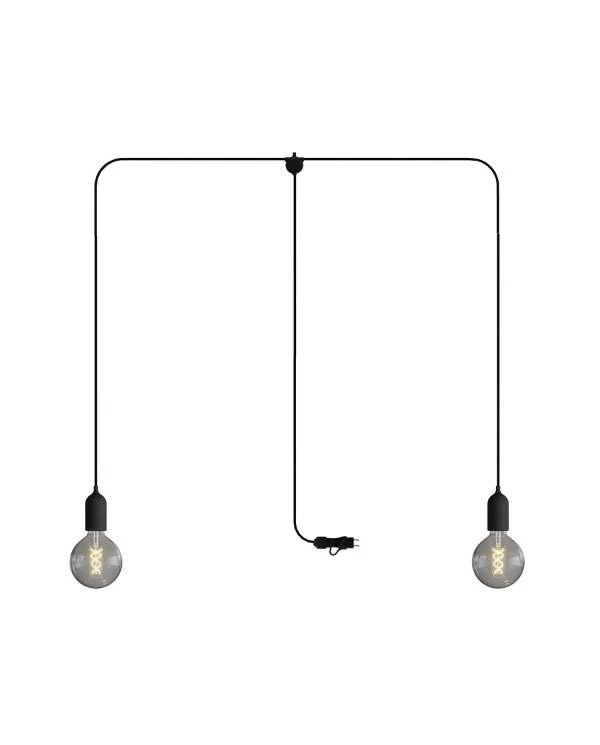 Lámpara de exterior de 2 luces portatil- T-Snake