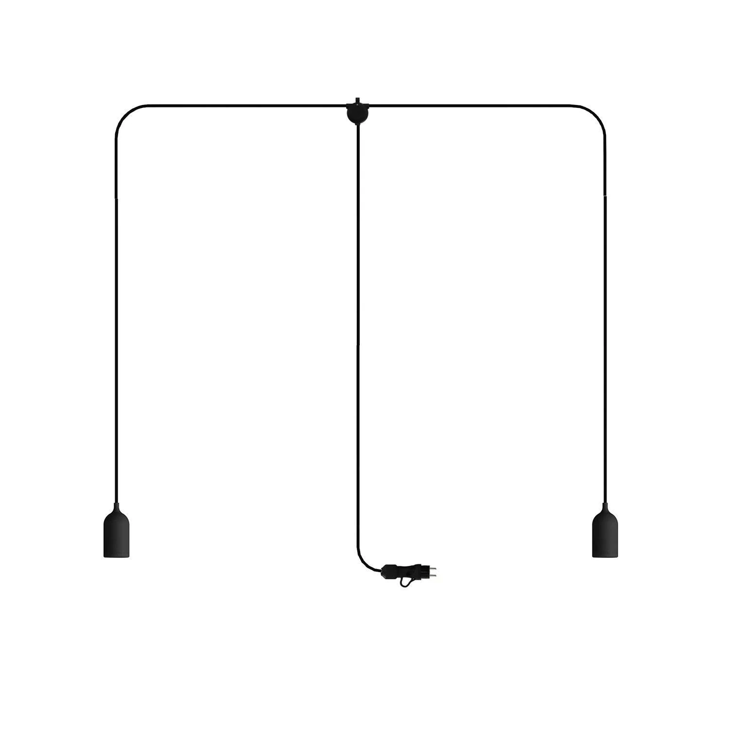Lámpara de exterior de 2 luces portatil- T-Snake