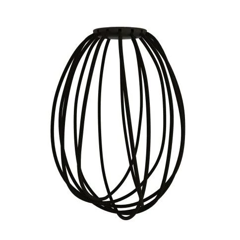 Pantalla Cablò negra 100 cm