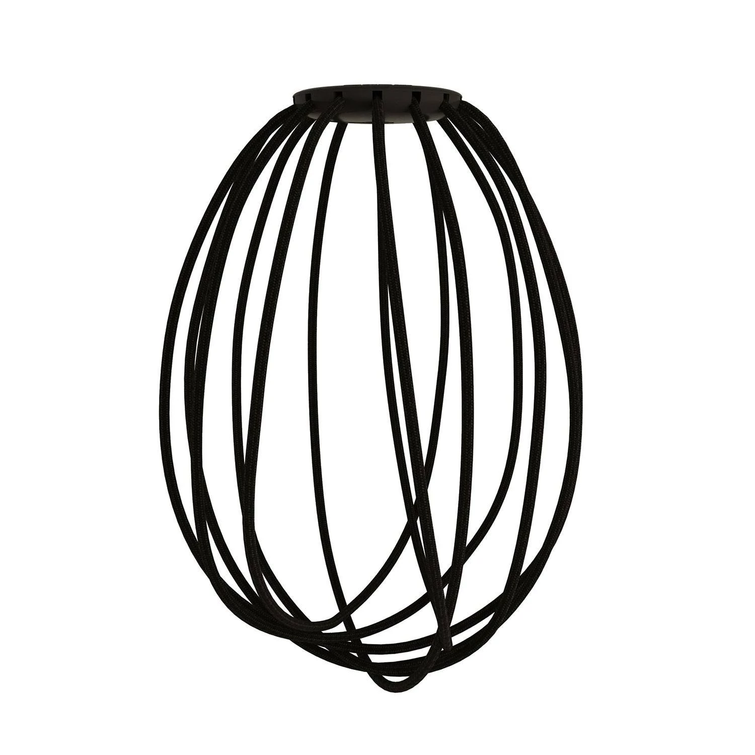Pantalla Cablò negra 100 cm