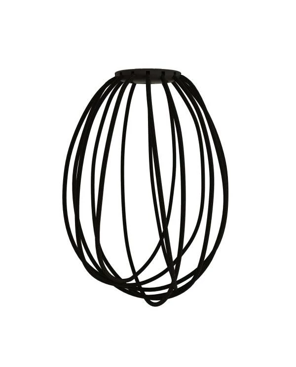 Pantalla Cablò negra 100 cm
