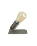 SI! Lámpara de mesa de 5V con bombilla ST64 y base metálica