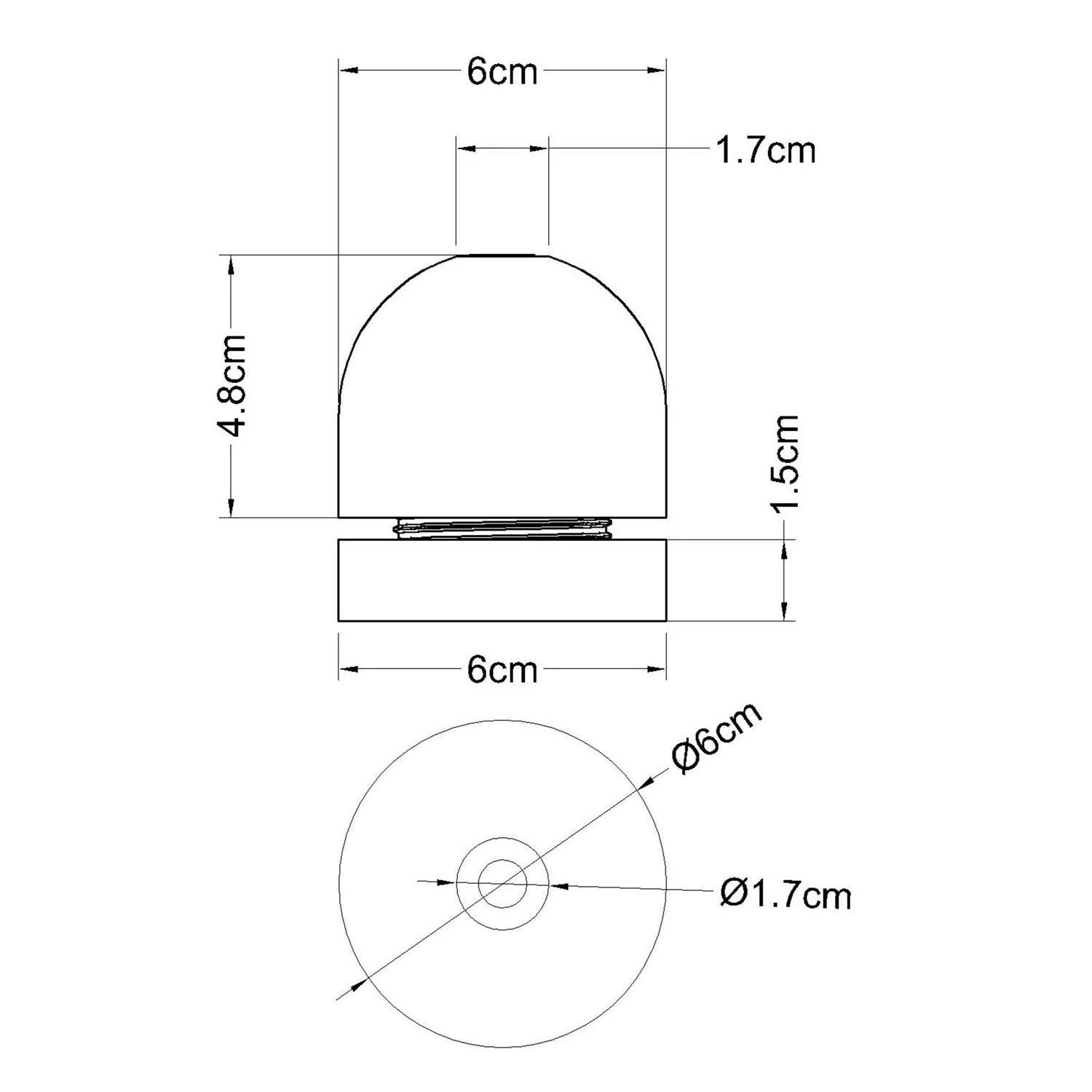 Portalámparas E27 de madera roscado para pantalla