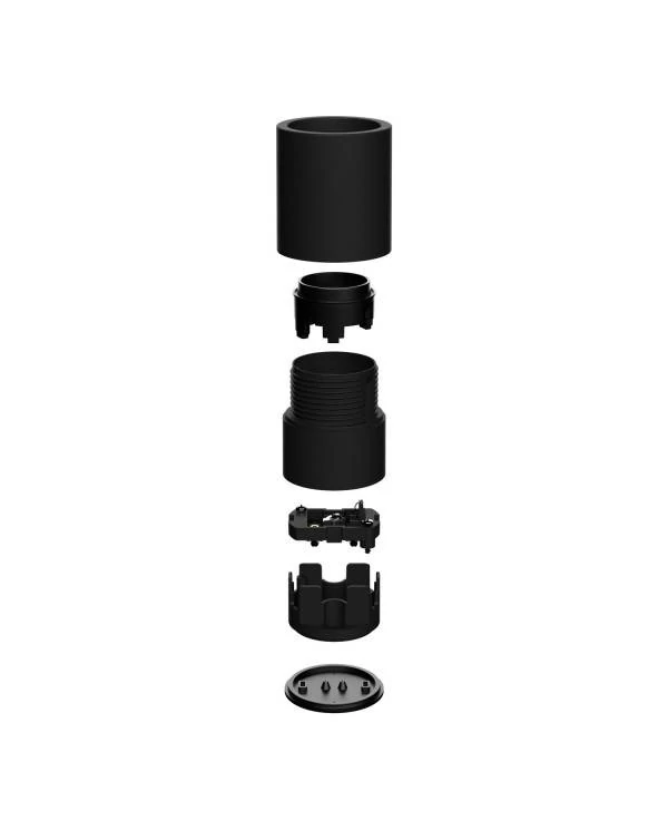 Portalámparas E27 de pared o techo IP44