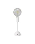Lámpara portátil recargable Cabless02 con bombilla globo G125