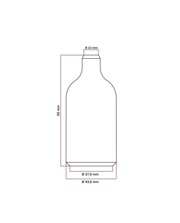 Portalámparas E27 de silicona con cable oculto