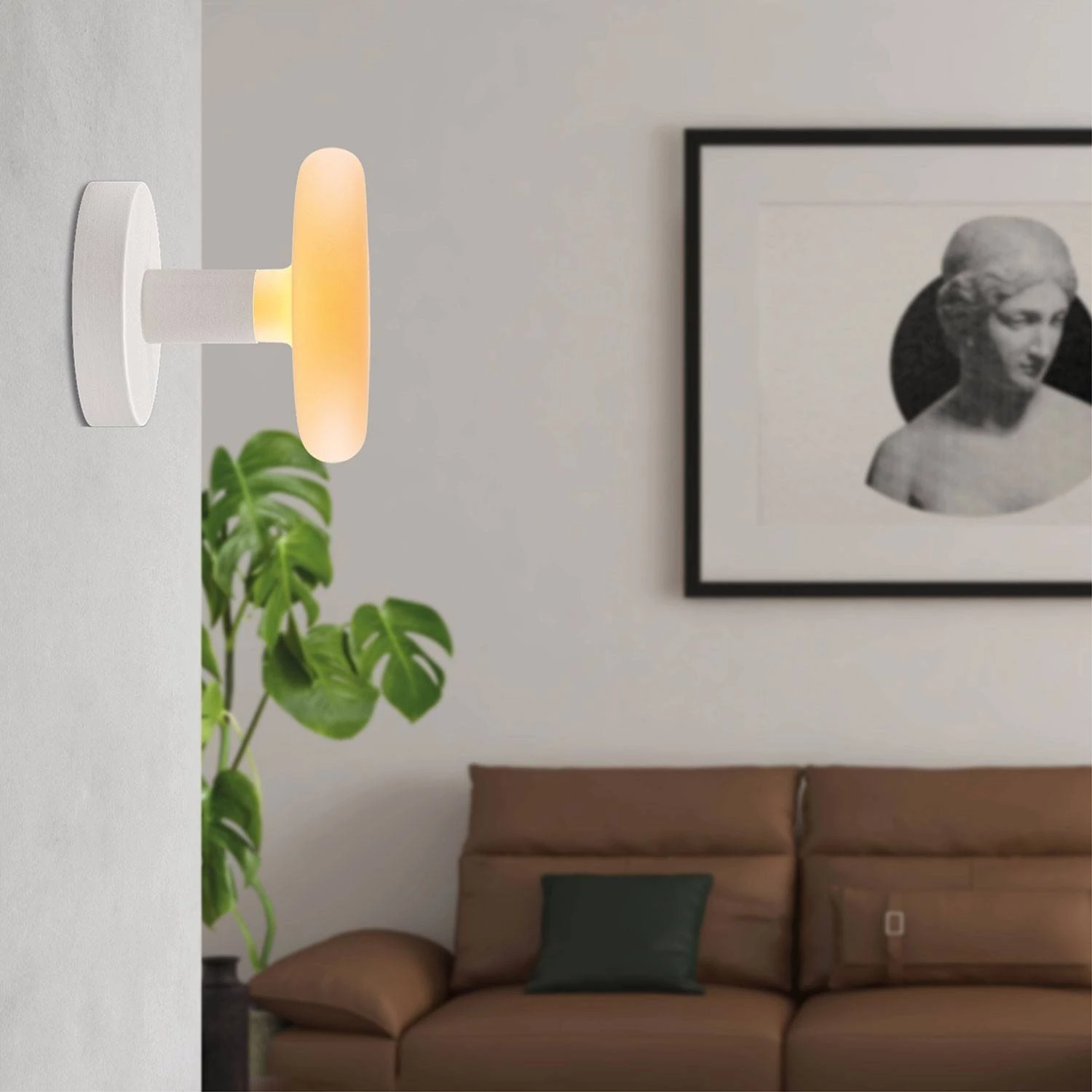 Lámpara de madera Fermaluce con bombilla Dash