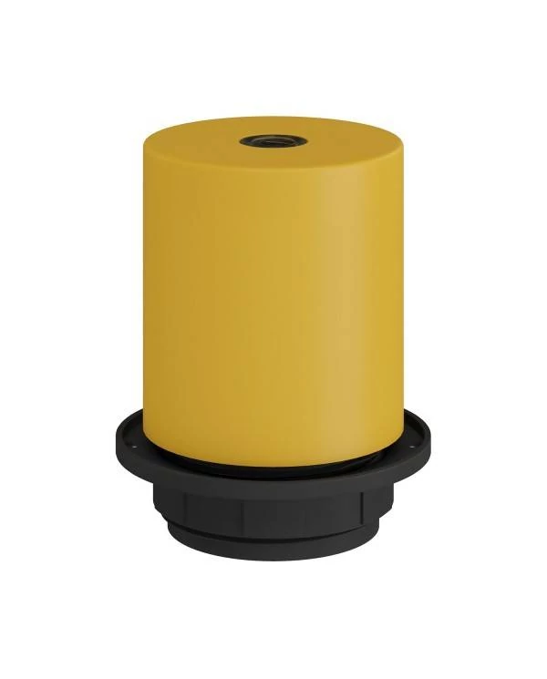 Kit portalámparas E27 semi-roscado con abrazadera de cable oculta