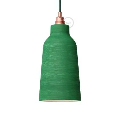 Pantalla Botella cerámica colección Materia, Made in Italy