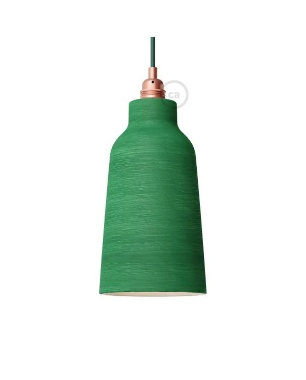 Pantalla Botella cerámica colección Materia, Made in Italy