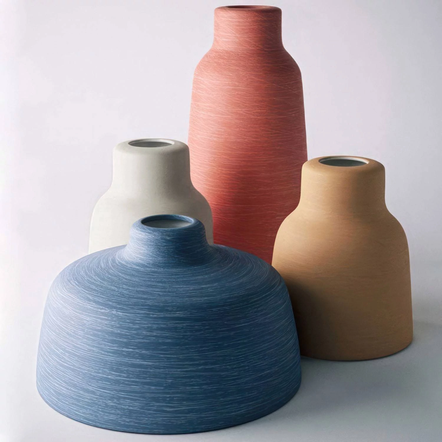 Pantalla Vaso cerámica colección Materia, Made in Italy