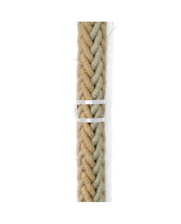 Clip de abrazadera de cable metálico para cordón de 24 mm