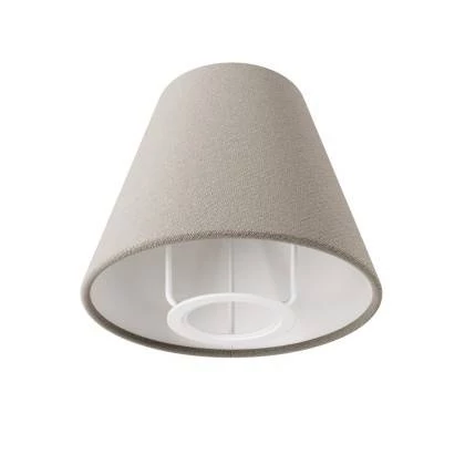 Mini pantalla Impero E27 en tela para lámpara de mesa o aplique