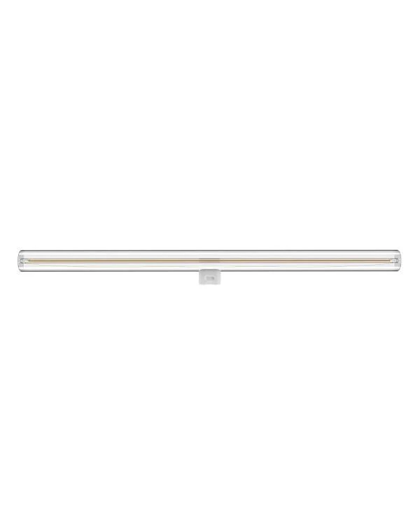 Aplique de metal con extensión curvada