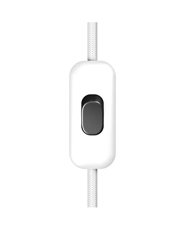 Interruptor basculante unipolar Blanco