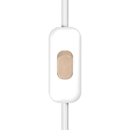 Interruptor basculante unipolar Blanco