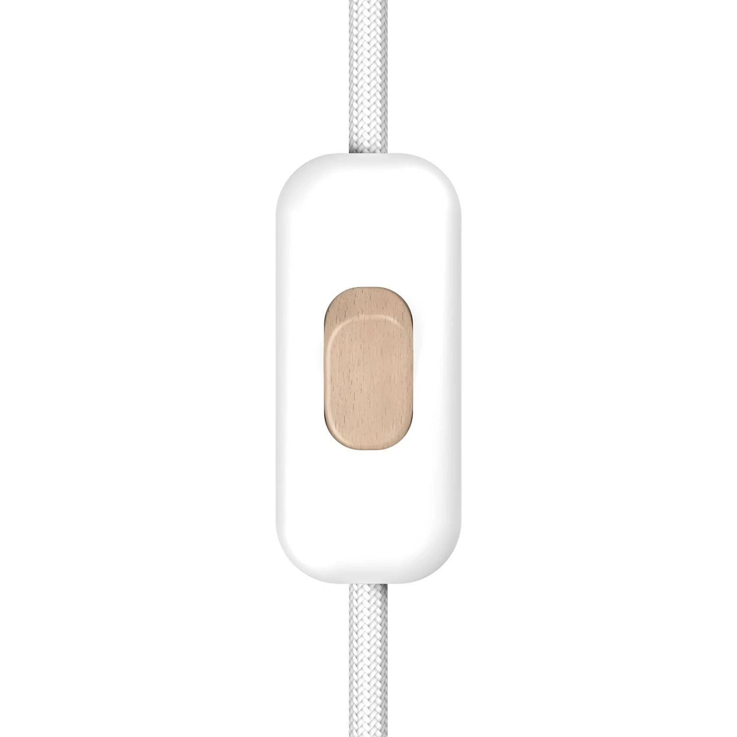 Interruptor basculante unipolar Blanco