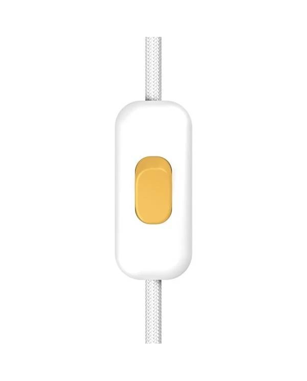Interruptor basculante unipolar Blanco