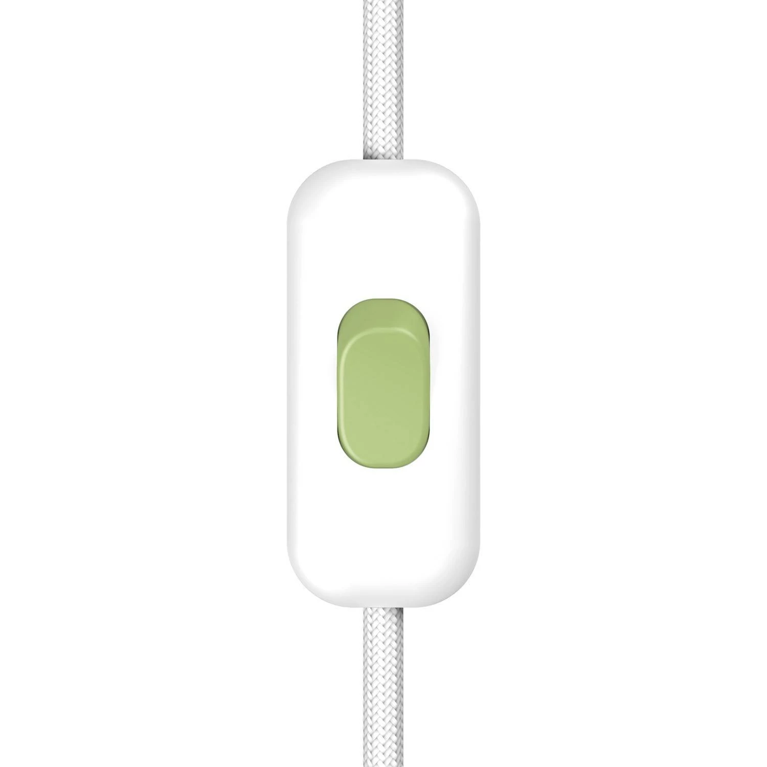 Interruptor basculante unipolar Blanco