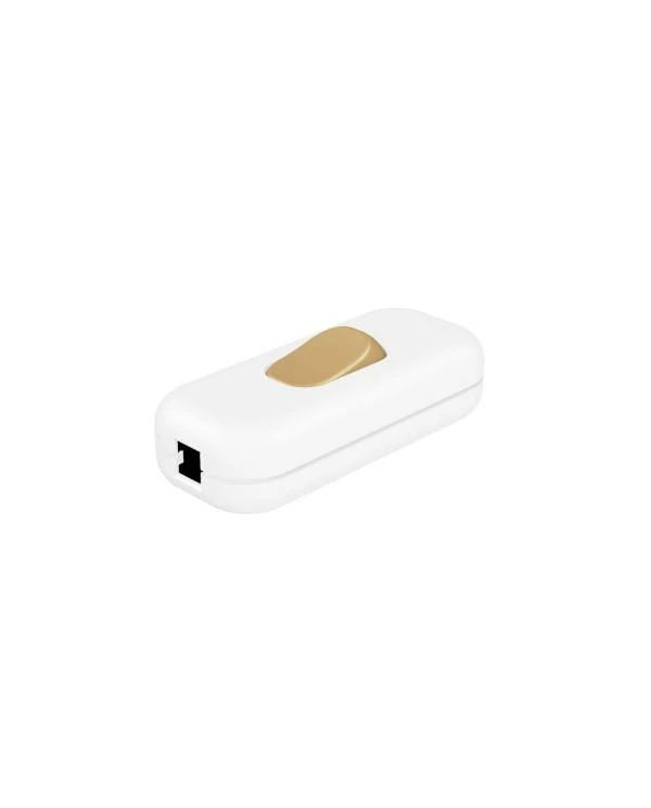 Interruptor basculante unipolar Blanco