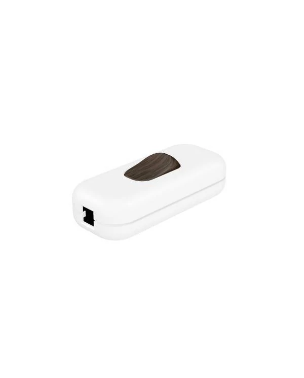 Interruptor basculante unipolar Blanco