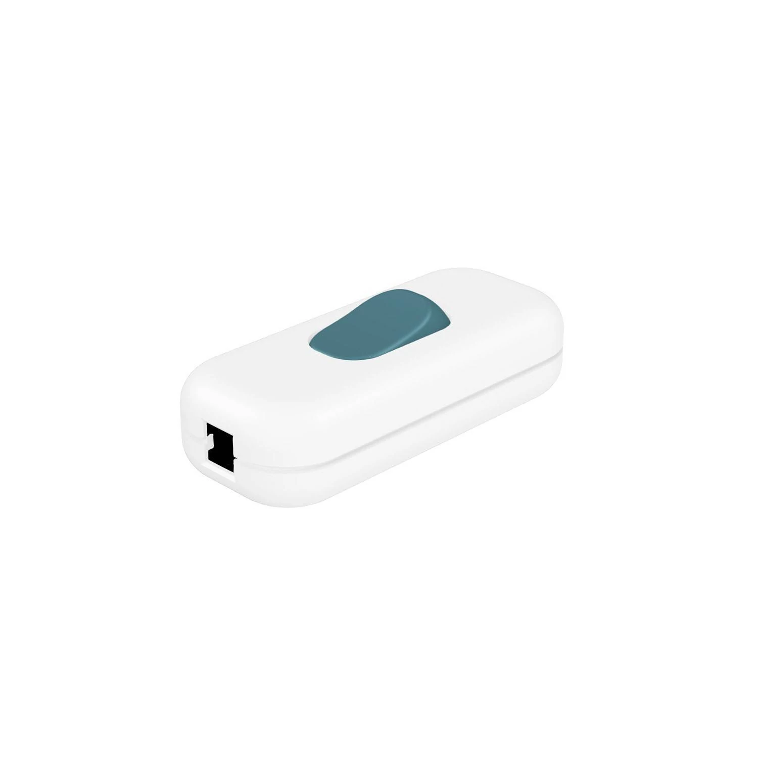 Interruptor basculante unipolar Blanco