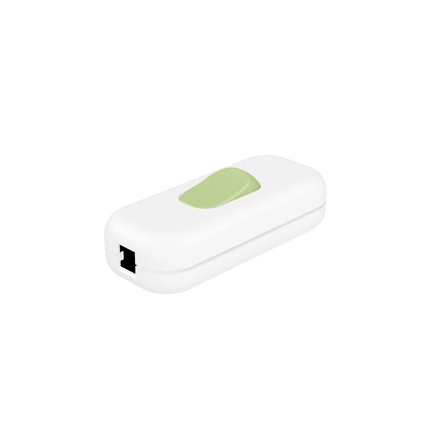 Interruptor basculante unipolar Blanco