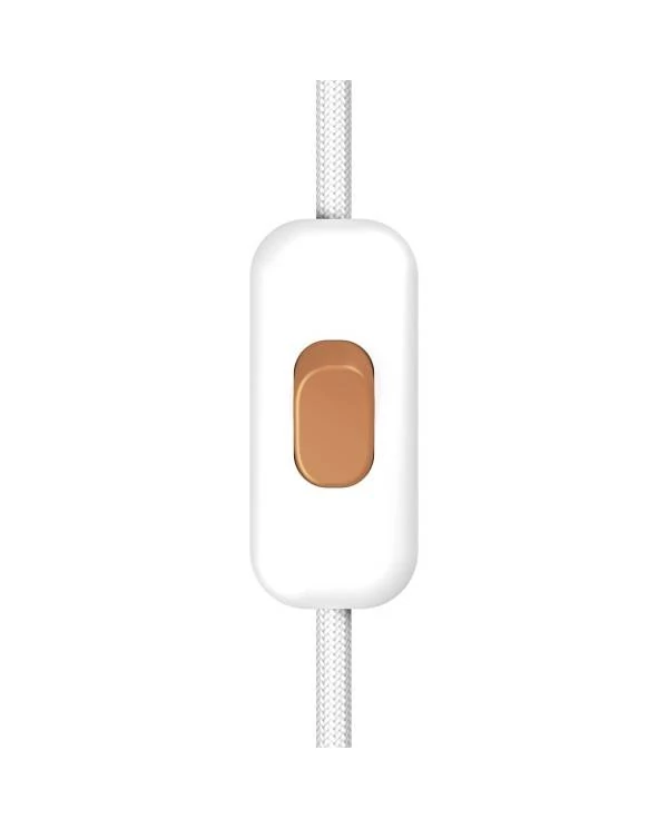 Interruptor basculante unipolar Blanco