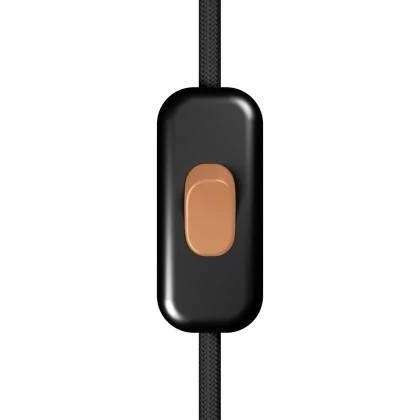 Interruptor automático unipolar Negro