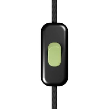 Interruptor automático unipolar Negro
