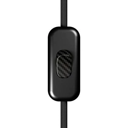 Interruptor automático unipolar Negro