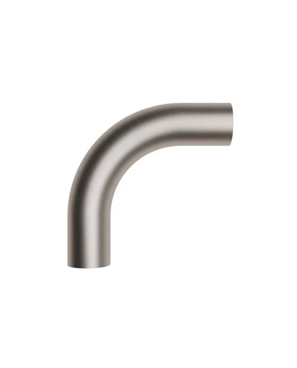 Tubo curvo de extensión de metal para lámparas