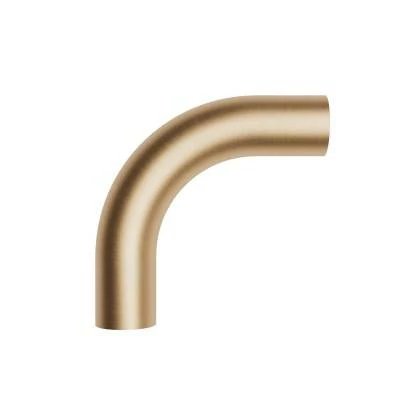 Tubo curvo de extensión de metal para lámparas