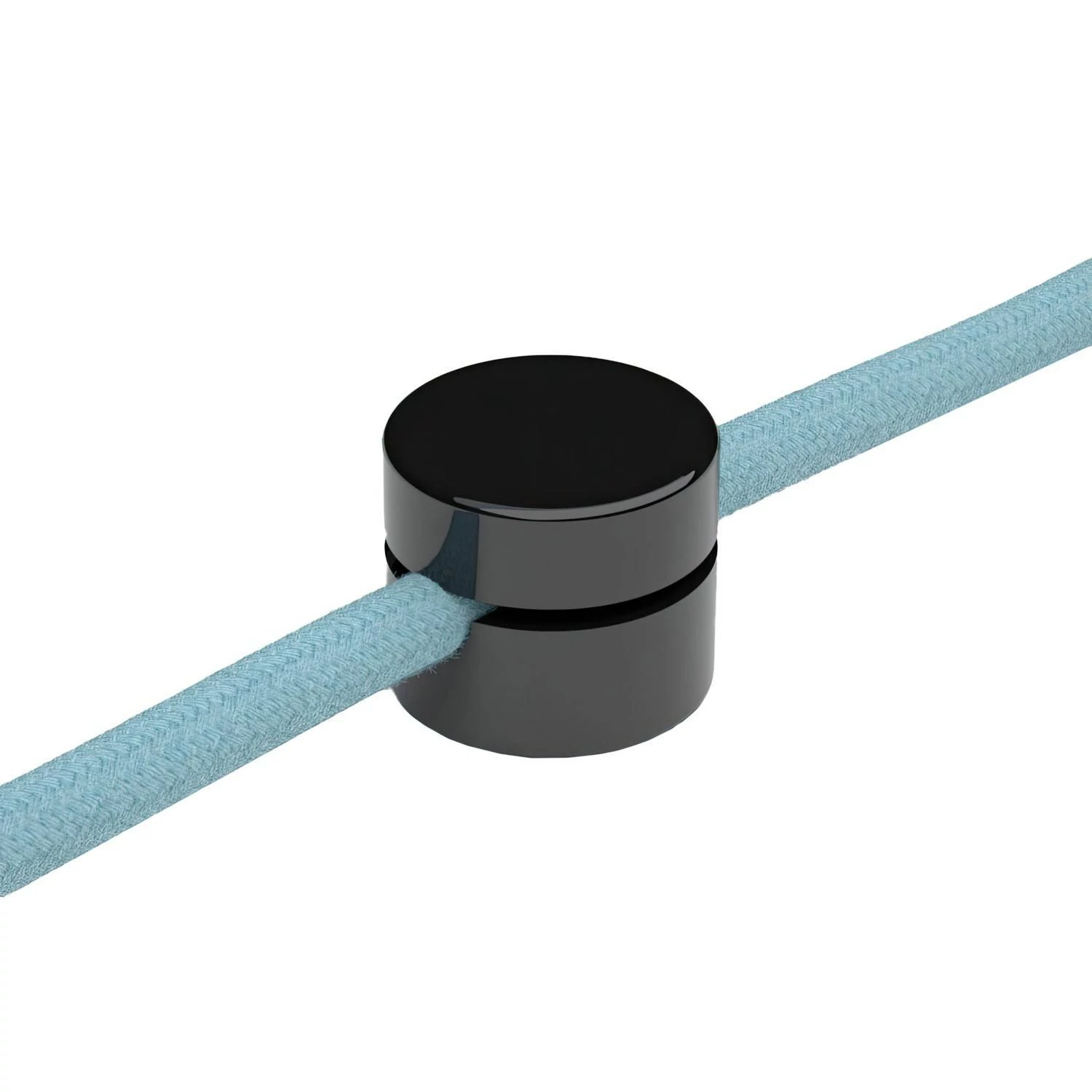 Fijación a pared prensaestopas universal para cable textil