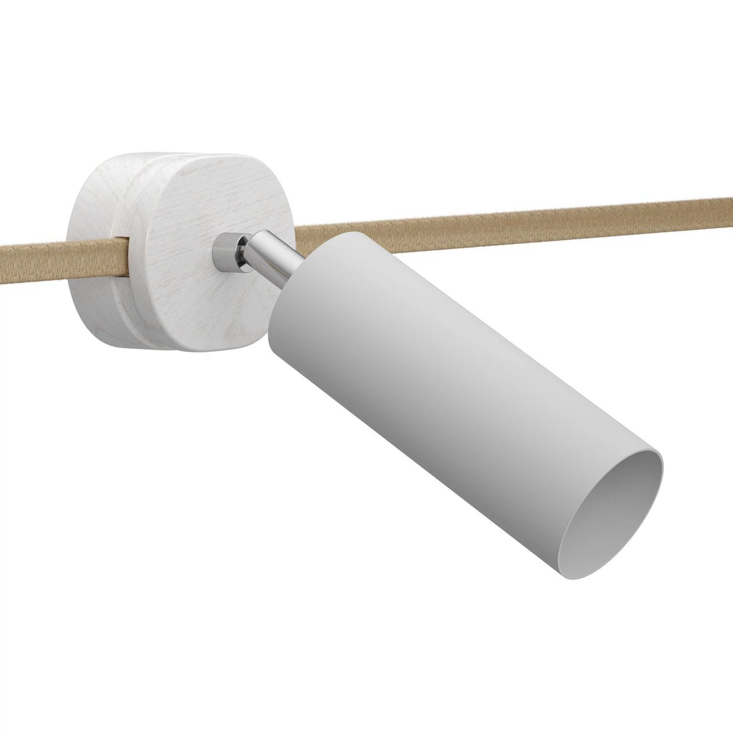 Foco orientable Filè, lámpara de pared con Tub-E14