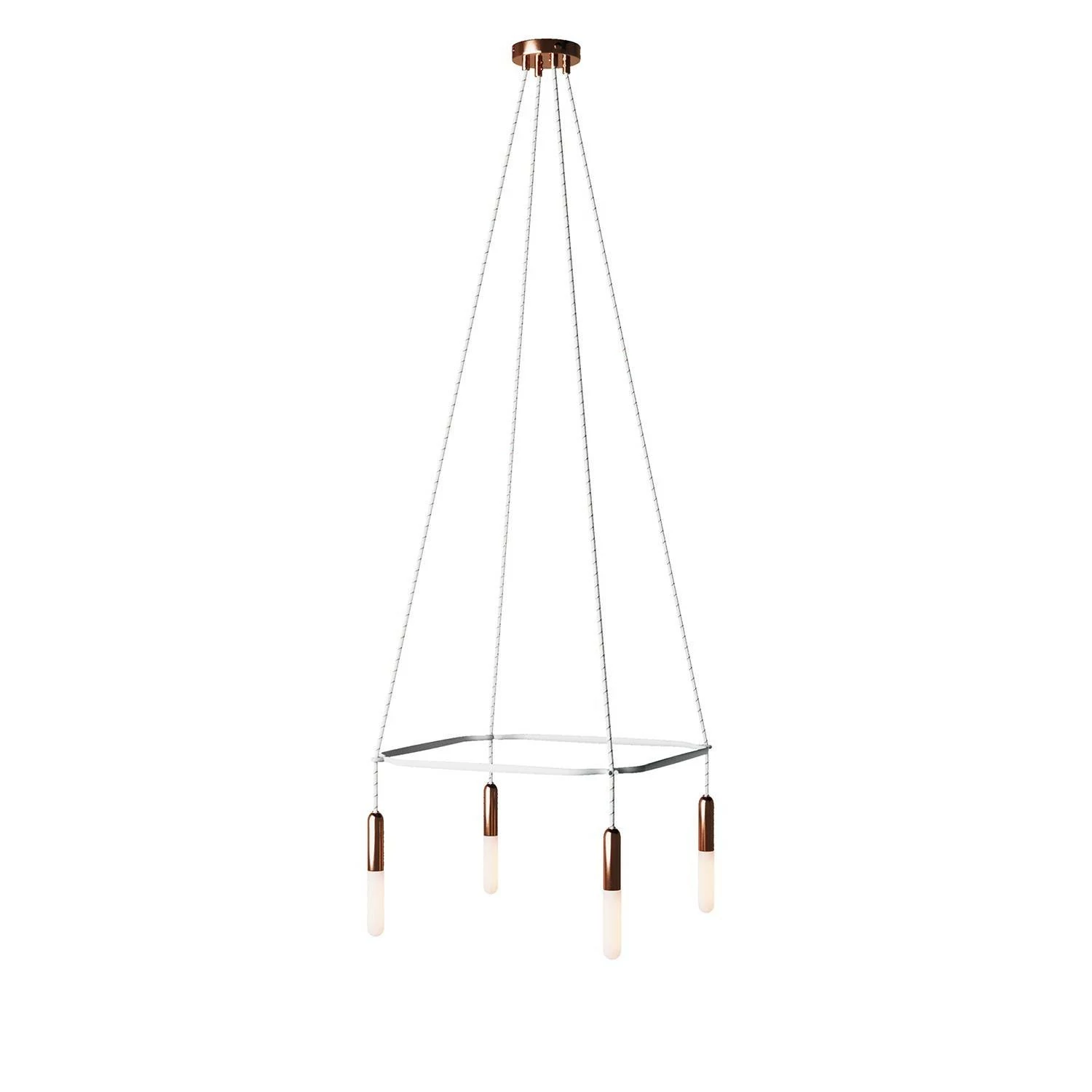 Cage  P-Light Lámpara de Araña de 4 caídas