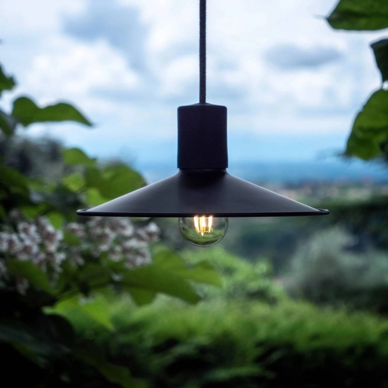 EIVA ELEGANT portalámparas de exterior para la pantalla de silicona