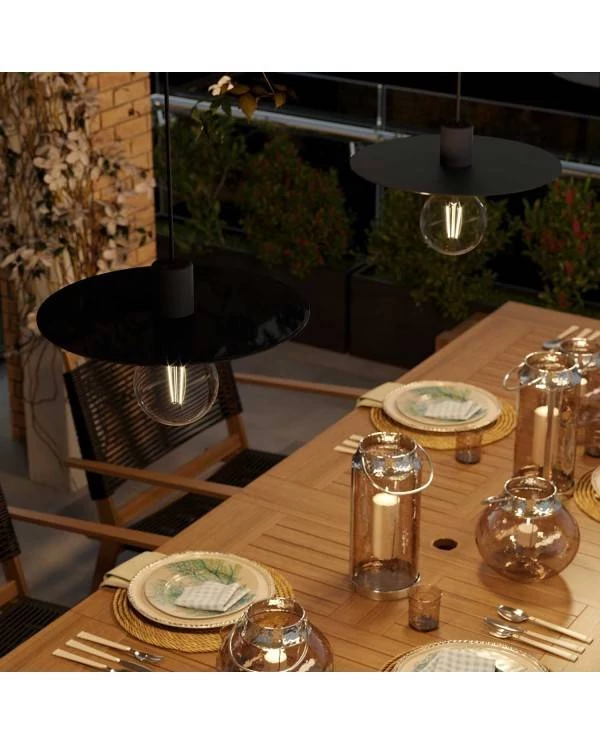 EIVA ELEGANT Lámpara de exterior con pantalla Ellepì