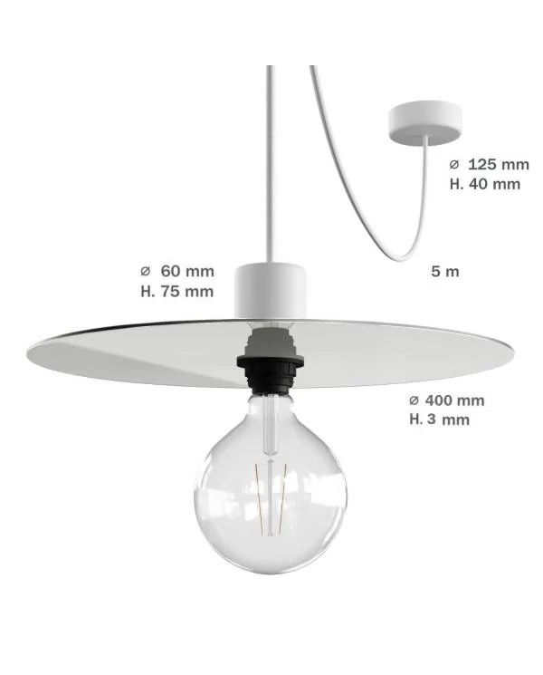 EIVA ELEGANT Lámpara de exterior con pantalla Ellepì