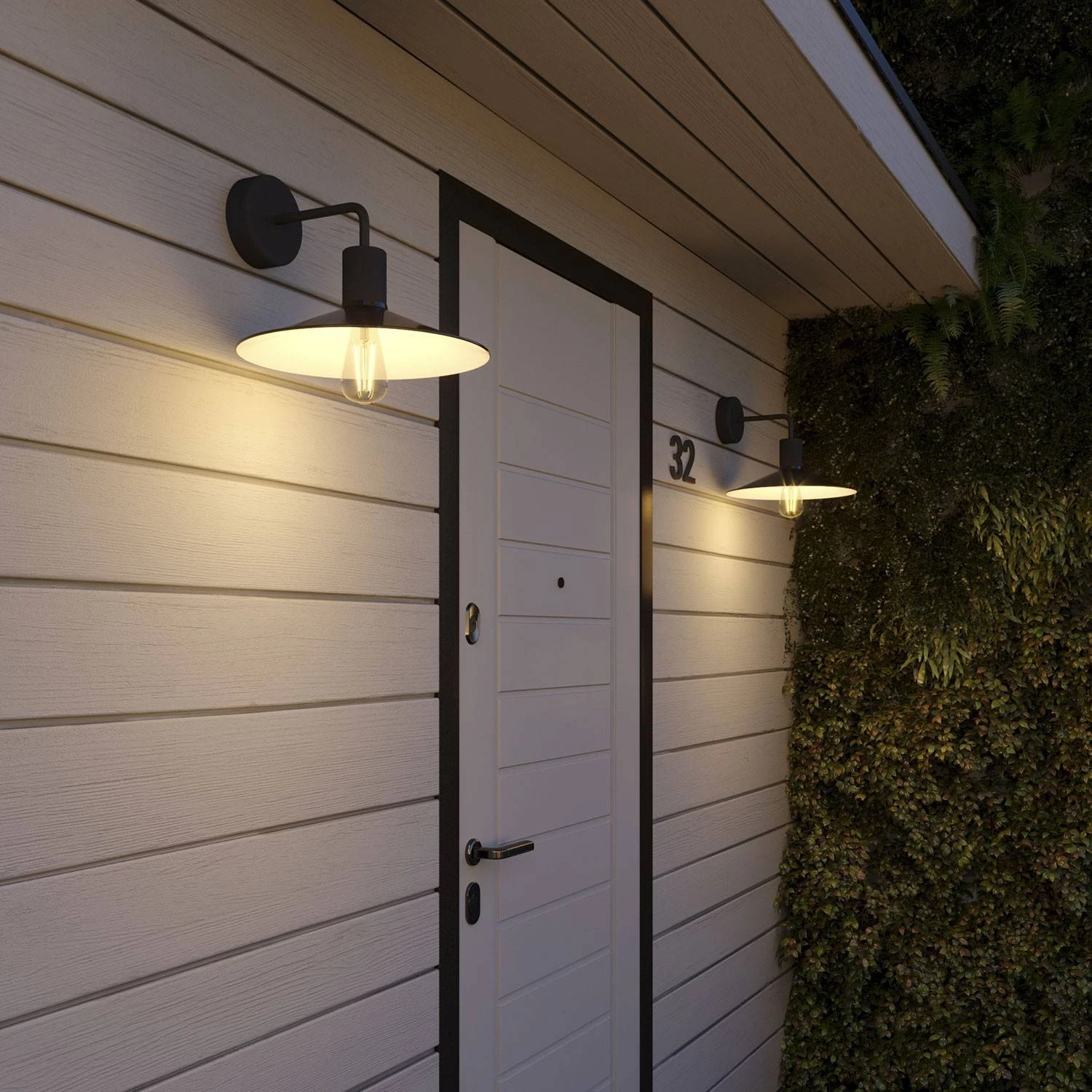 Fermaluce EIVA ELEGANT lámpara de pared impermeable