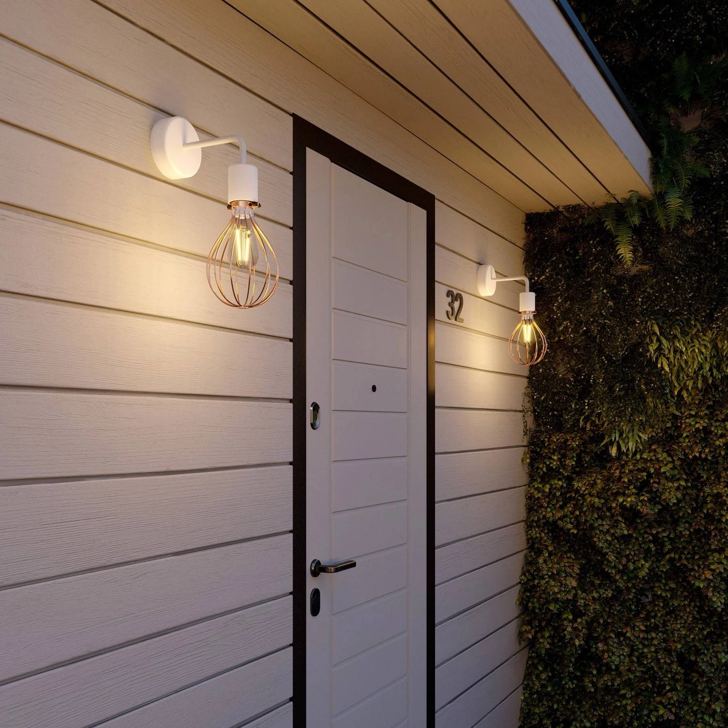 Fermaluce EIVA ELEGANT lámpara de pared impermeable