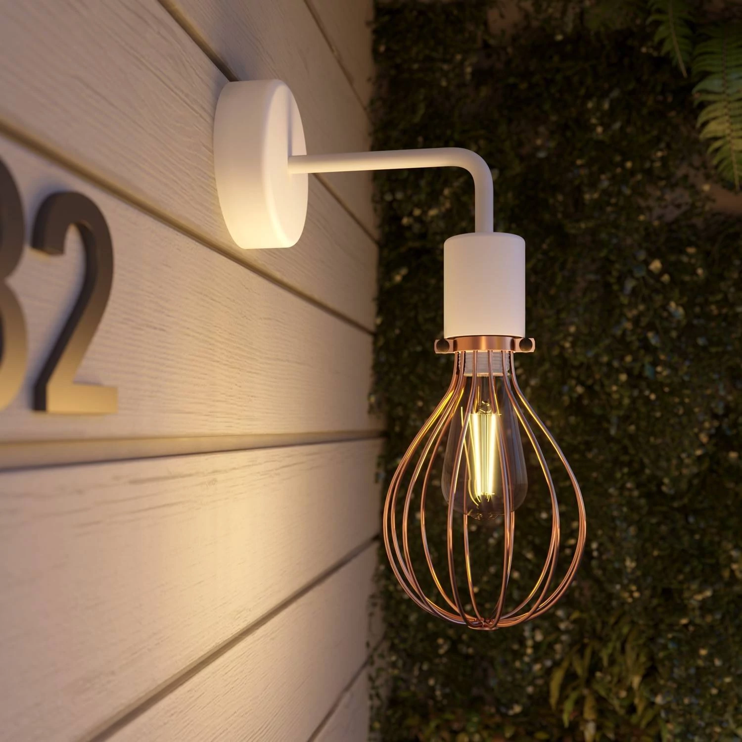Fermaluce EIVA ELEGANT lámpara de pared impermeable