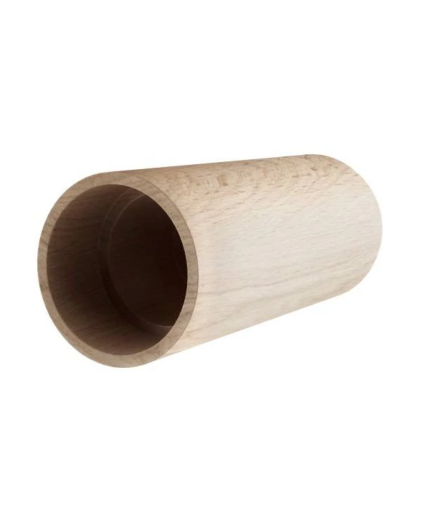 Pantalla de madera natural para focos E27