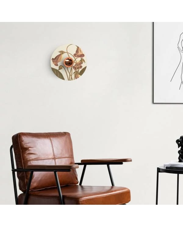 Pantalla mini Dibond con diseños florales