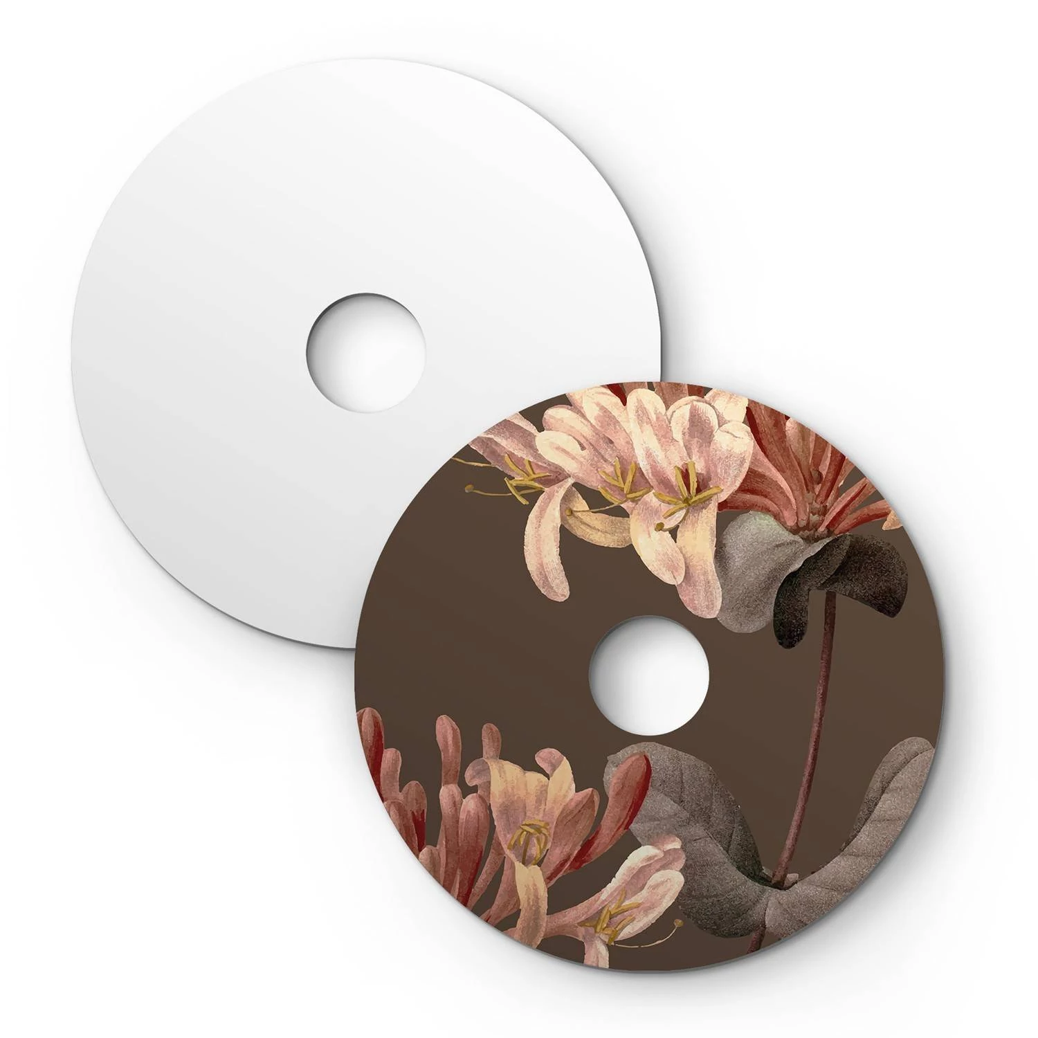 Pantalla mini Dibond con diseños florales