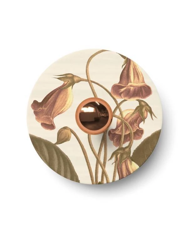 Pantalla mini Dibond con diseños florales