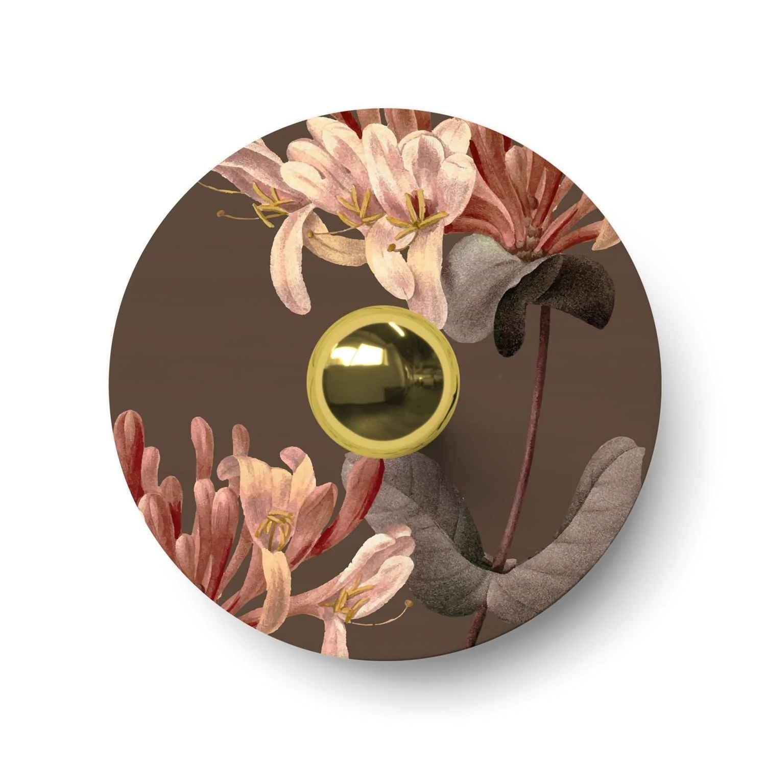 Pantalla mini Dibond con diseños florales