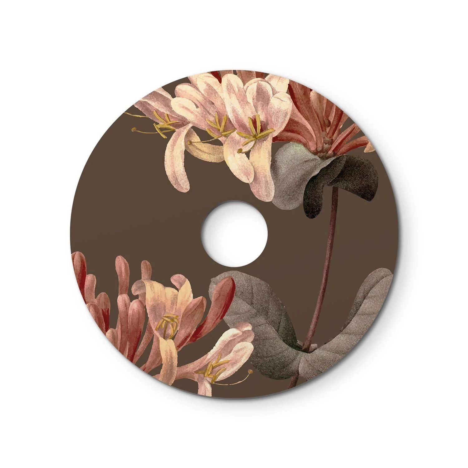 Pantalla mini Dibond con diseños florales